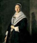 Frans Hals Portrait of a woman painting